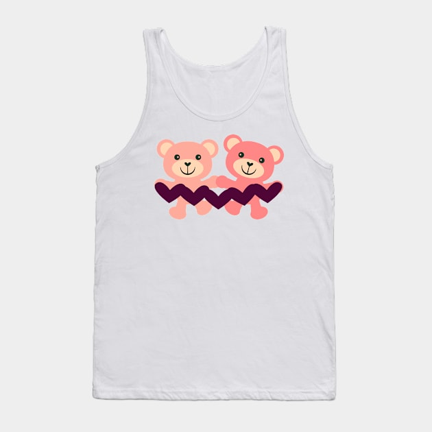 Bears Tank Top by Design Anbay